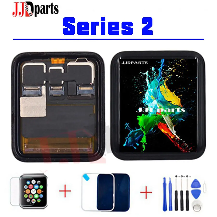LCD For Apple Watch Series 2 Display Touch Screen Digitizer Series2 S2 38mm/42mm Pantalla Replacement+Tempered Glass+Tools | Мобильные