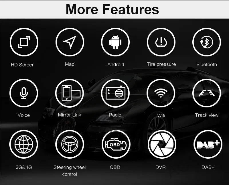 Top Aotsr Android 7.1 Tesla style Car GPS Navigation For JEEP Grand Cherokee 2014-2018 gold and black No DVD multimedia player 6