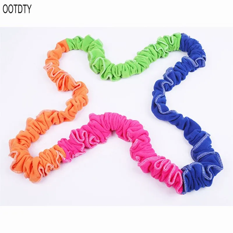 

Elastic Fleece Cooperative Stretchy Band 12 Feet Integrations Dynamic Movement Exercise Latex Band Stretchy Prop for Group