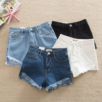 

Mini Club DJ Dance Shorts Sexy High Waist Bodycon Denim Ripped Hole Short Jeans