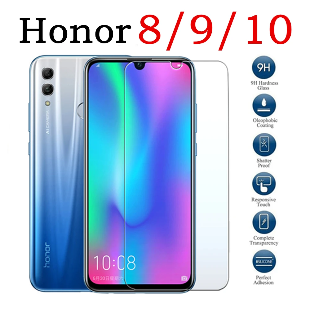 Купить Защитное стекло на Honor 10 9 8 Light Glas закаленное ...
