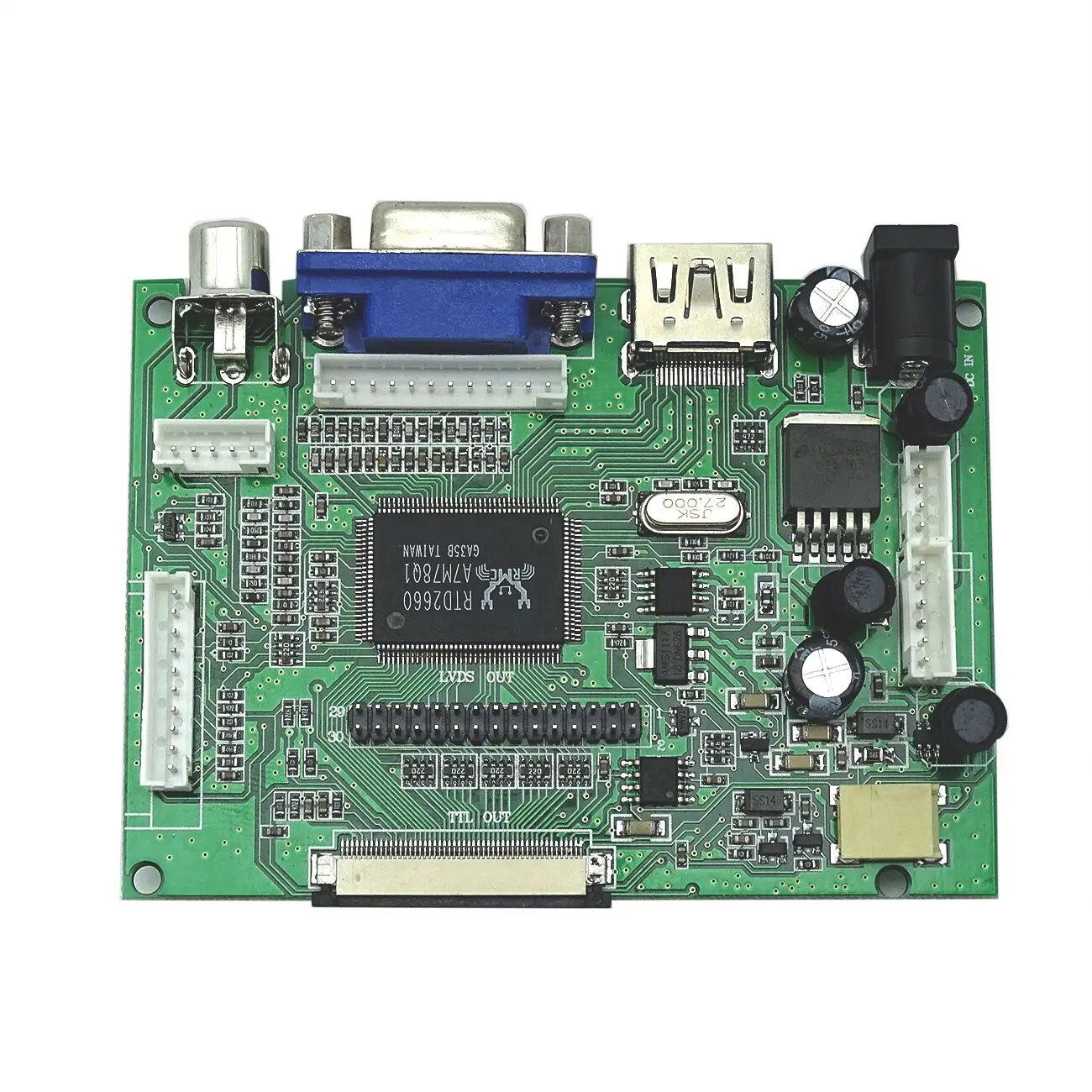 HDMI VGA AV Экран Дисплей модуль для pcDuino Banana Pi без том числе 7 дюймов Raspberry ips ЖК