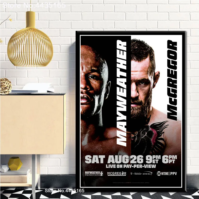 Conor McGregor плакат UFC мотивационные боксерские спортивные плакаты и принты настенные художественные картины Картина на холсте, украшение для дома