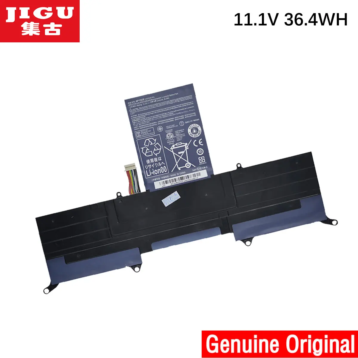 Оригинальный аккумулятор JIGU для ноутбука ACER Aspire S3 951 6432 6646 C720 C720P AP11D3F|battery for acer