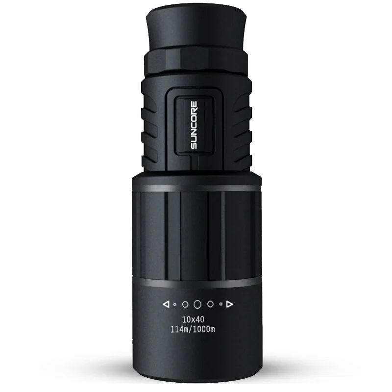 

Suncore 10x40 HD Monocular Military Telescope Waterproof IPX7 Anti-fog FMC for Camping Hunting Monocular Profissional