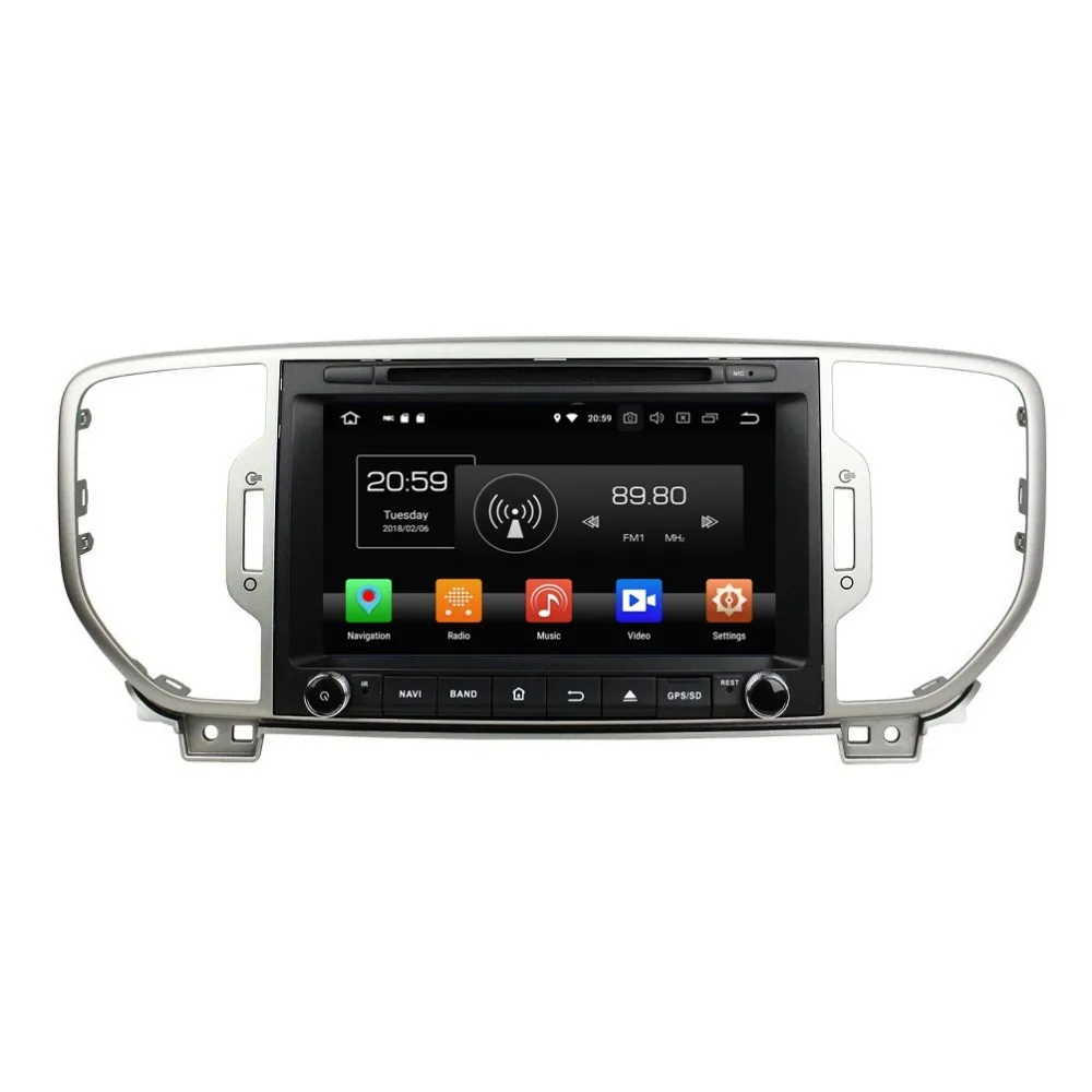 Best 8" Android 8.0 Car Stereo Radio DVD GPS Navigation for Kia Sportage 2016 4GB RAM Bluetooth WIFI USB DVR Mirror-link IPS Screen 0 Best 8" Android 8.0 Car Stereo Radio DVD GPS Navigation for Kia Sportage 2016 4GB RAM Bluetooth WIFI USB DVR Mirror-link IPS Screen 0