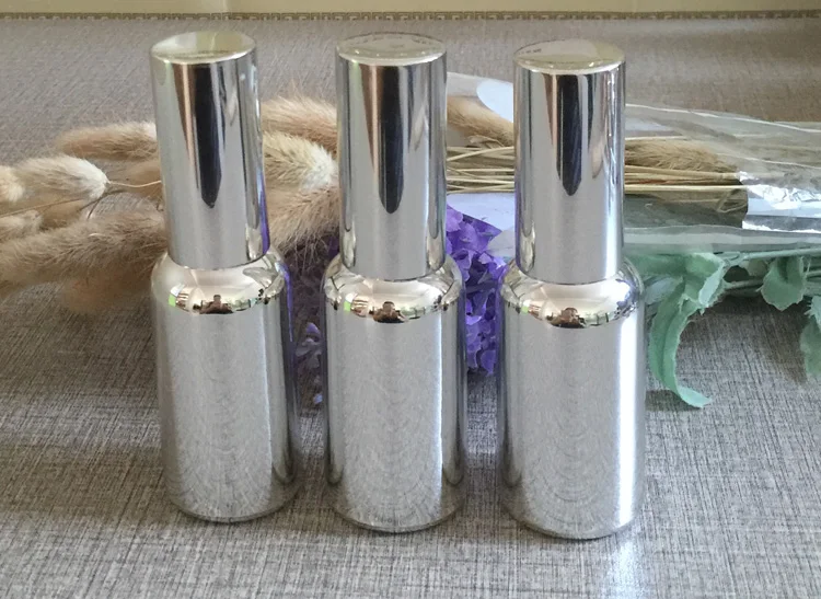 Download 30ml glass empty luxury bottle silver plated 1 ounce fine ... Yellowimages Mockups