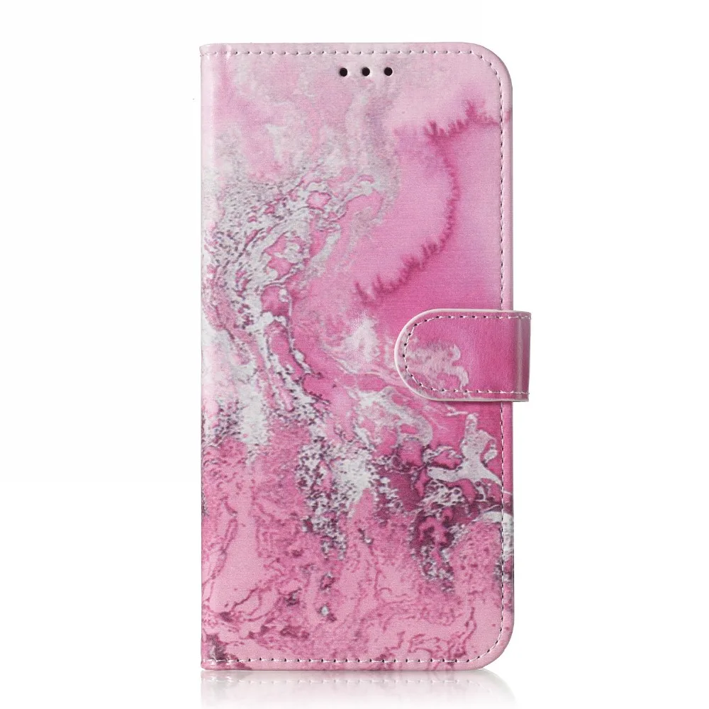 50 шт./лот мрамор 2 карты pu кожаный защитный чехол для Samsung Galaxy S6 S7 edge S8 S8 plus S9 S9 plus S10 lite plus 5G