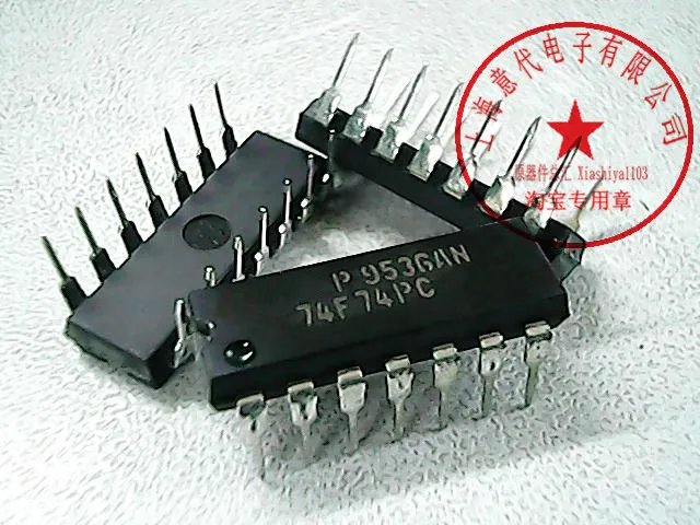 

25PCS 74F74PC 74F74 New