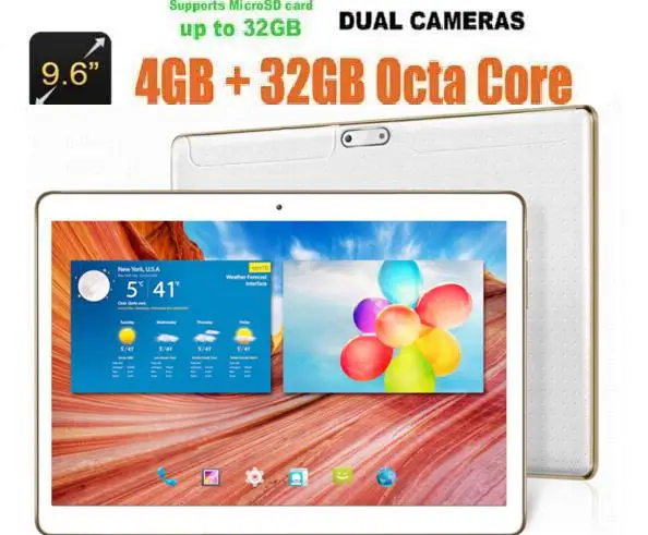 Lowest Price 9.6 inch 3G 4G Lte Tablet pc Octa Core 4G RAM 32GB ROM Dual SIM Android 5.1 GPS 1280*800 IPS 9 10 Tablet+Gifts Free Shipping Lowest Price 9.6 inch 3G 4G Lte Tablet pc Octa Core 4G RAM 32GB ROM Dual SIM Android 5.1 GPS 1280*800 IPS 9 10 Tablet+Gifts Free Shipping