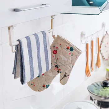 

Kitchen toilet paper bathroom plastic kitchen towel rack hanging door hanger suction cup hook storage rack 7.4