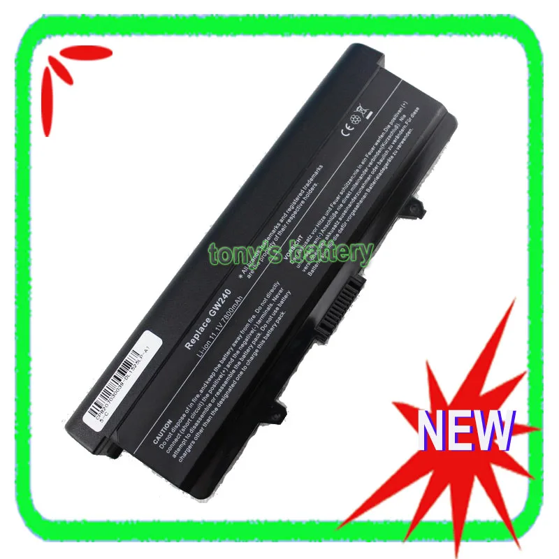  9 Cell Laptop Battery for Dell Inspiron 1525 1526 1545 1546 PP29L Vostro 500 GW252 RN873 RU586 X284
