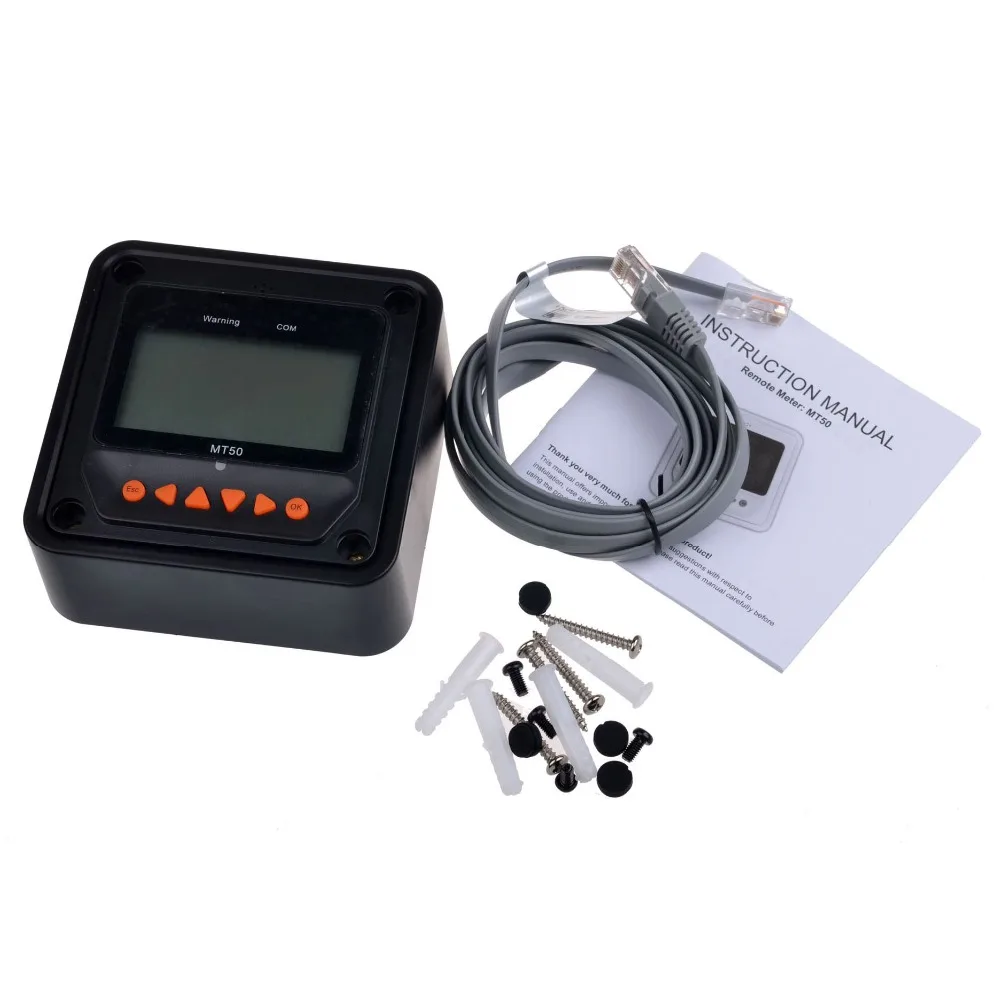 Регулятор заряда солнечной батареи EPEVER Tracer3210AN 30 А MPPT 12 В 24 В|controller display|control clipscontrol