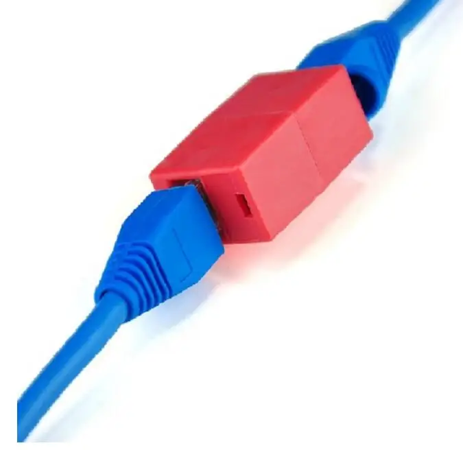 

20x Colorful Female To Female Network LAN Connector Adapter Coupler Extender RJ45 Connector Cable Extension Converter