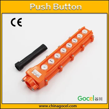 

Crane Hoist Switch ,Waterproof push button switch COB-64