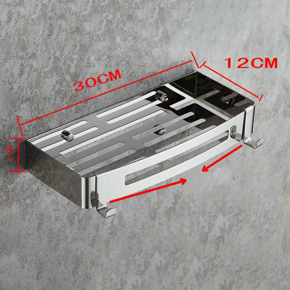 LanLan однослойный держатель для ванной комнаты из нержавеющей стали, органайзер, украшение для дома