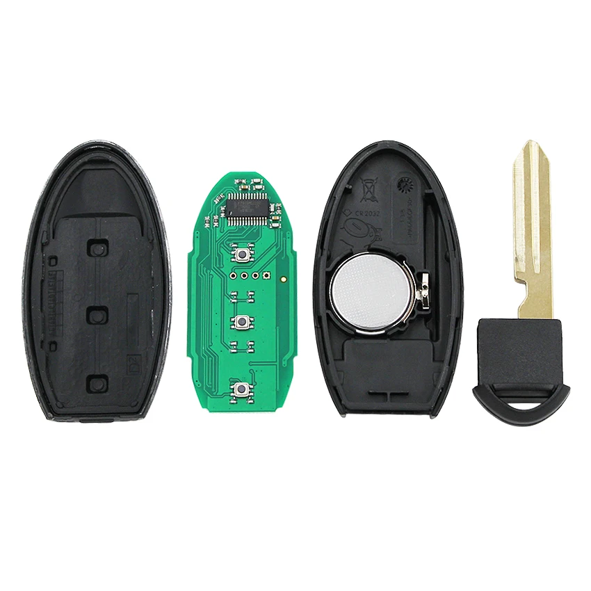 Дистанционный ключ без ключа FSK434 MHz PCF7953XTT чип 2+ 1 кнопка S180144304