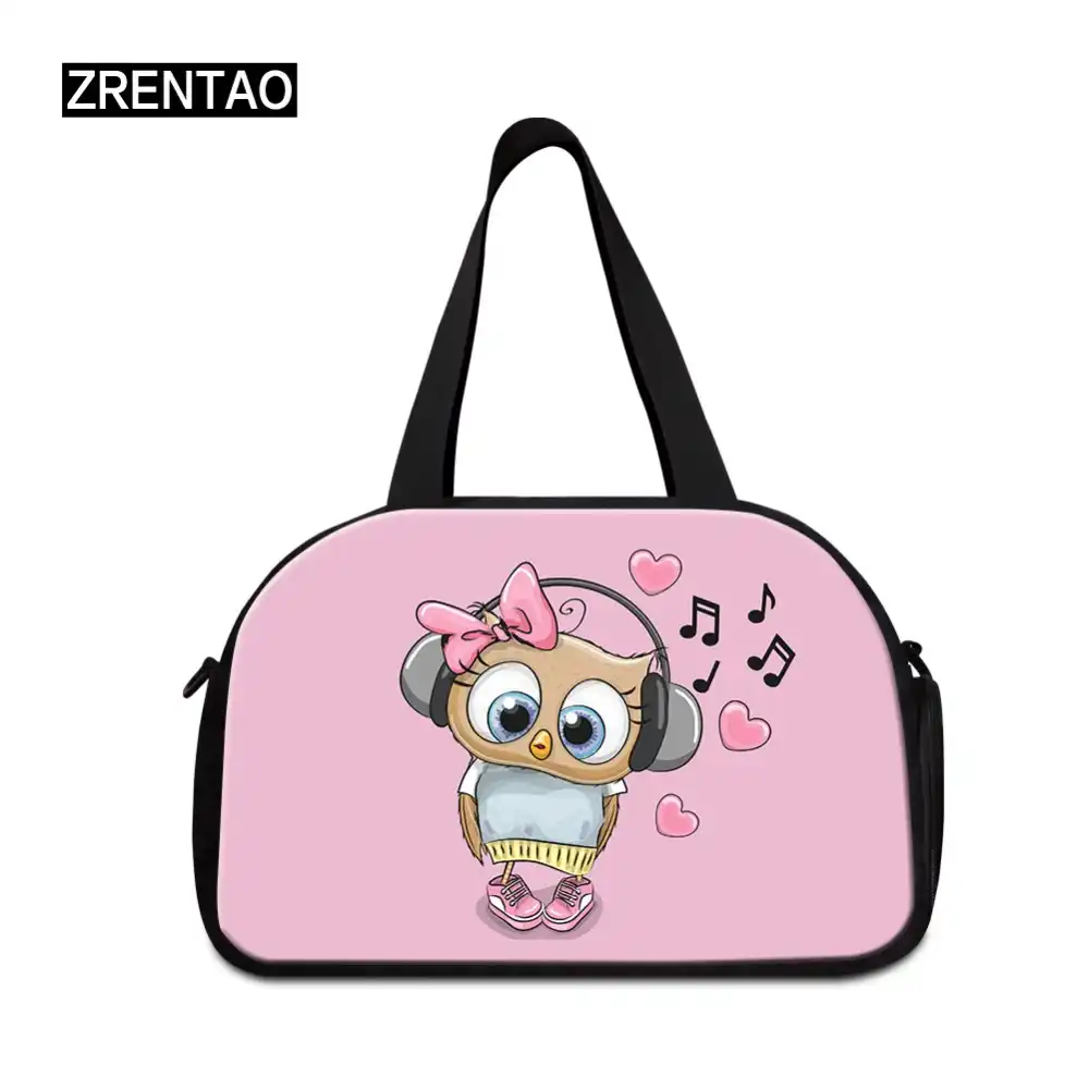 cartoon duffle bag