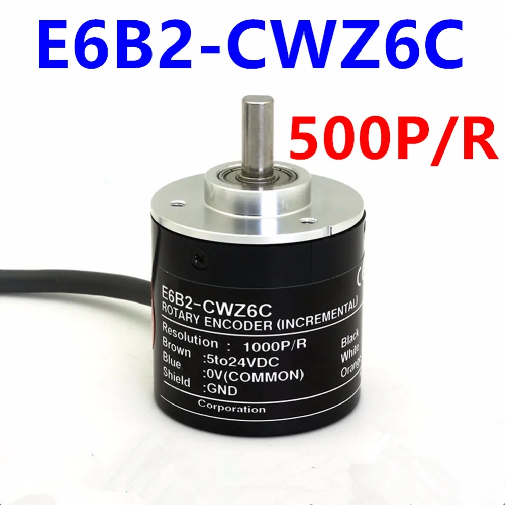 Free Shipping 1pcs E6B2 CWZ6C 500P/R for Encoder / ABZ output Rotary
