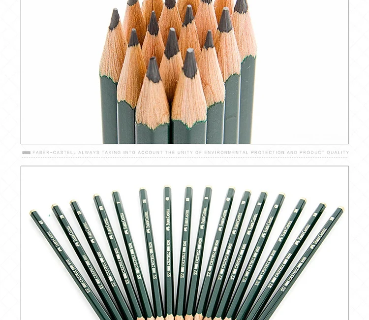 Faber-Castell 9000 карандашей 12/16 шт набор школьных карандашей графитовый карандаш для рисования и ручка для эскизов набор