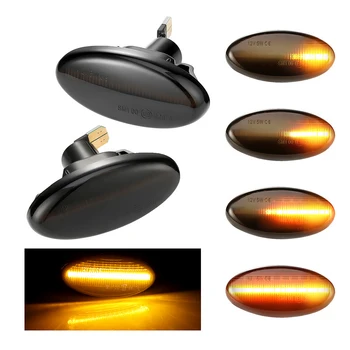 

2pcs Car Led Dynamic Side Marker Turn Signal Light Flowing Water Lamp Sequential Blinker Light For MAZDA 3 For MAZDA 2 5 MPV
