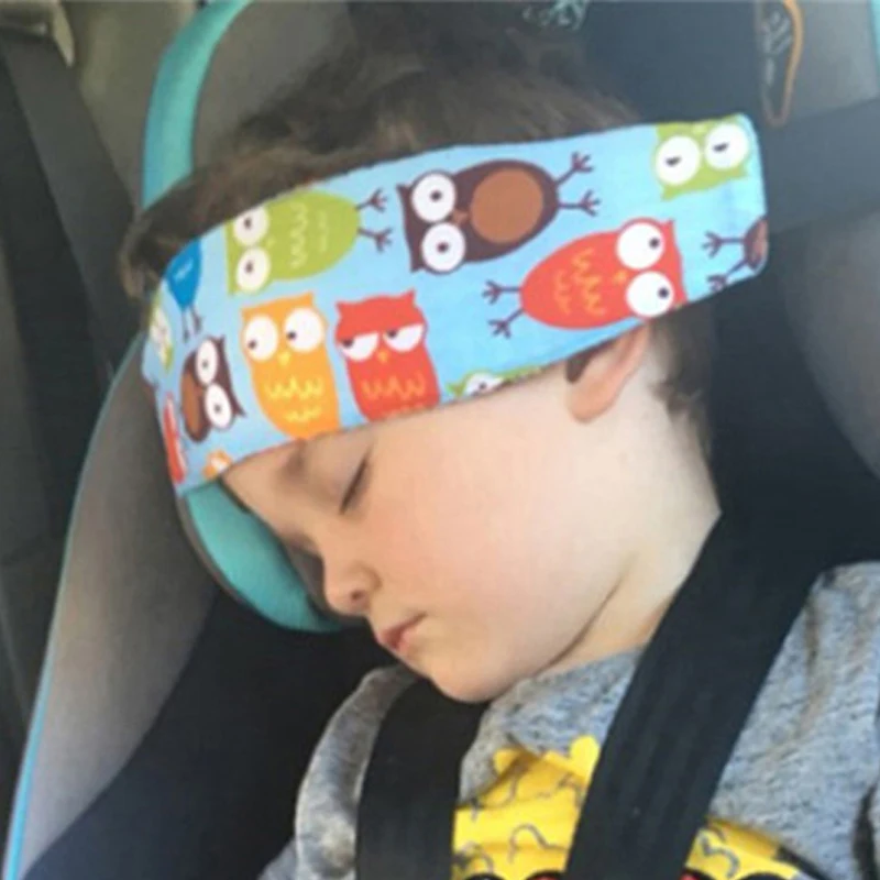 

Child Baby Safety Car Seat Head Support Sleep Nap Aid Kid Head Protector Belt Handband Cotton Belt