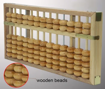 

high quality 13 column solid wood Abacus Chinese soroban Tool In Mathematics Education calculation tool yo026