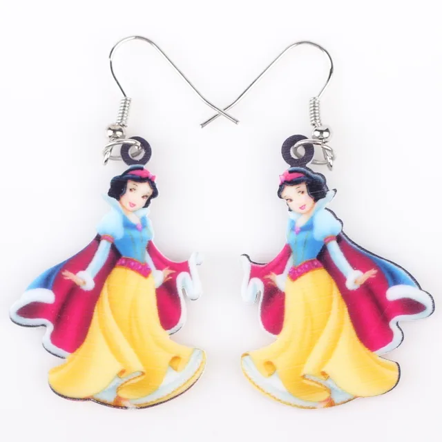 Newei Long Drop Brand Cute Yellow Princess Earrings Acrylic New Newei Long Drop Brand Cute Yellow Princess Earrings Acrylic New Animal Jewelry S Women Cartoon