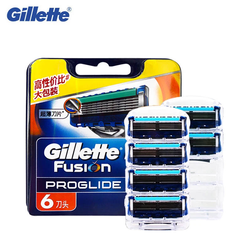 Gillette Fusion Proglide Razor Blades Ultra Thin Sharp Shaving Blades