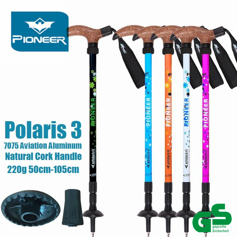 2//4 Pack Rubber Alpenstock Head Cover Hiking Stick Walking Trekking Pole Helpful