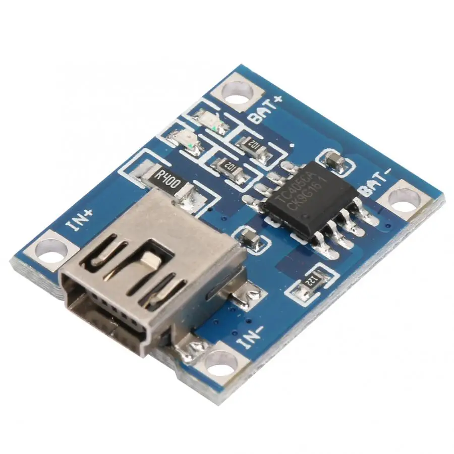 10 шт. type c /Micro USB 4 5 В 1 А TP4056 Φ 1A регулируемая литий ионная зарядная плата|Адаптеры