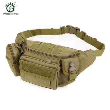 밀리터리 패니 팩 전술 허리 가방 팩, 방수 힙 벨트 가방 파우치 하이킹 등산 야외 범백
