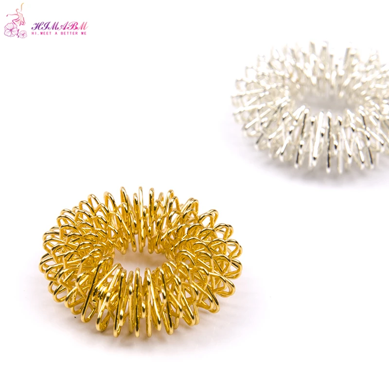 10 Pcs gold or silvery color stainless wholesale metal steel finger massage ring stimulate acupuncture points relieve finger 10 Pcs gold or silvery color stainless wholesale metal steel finger massage ring stimulate acupuncture points relieve finger