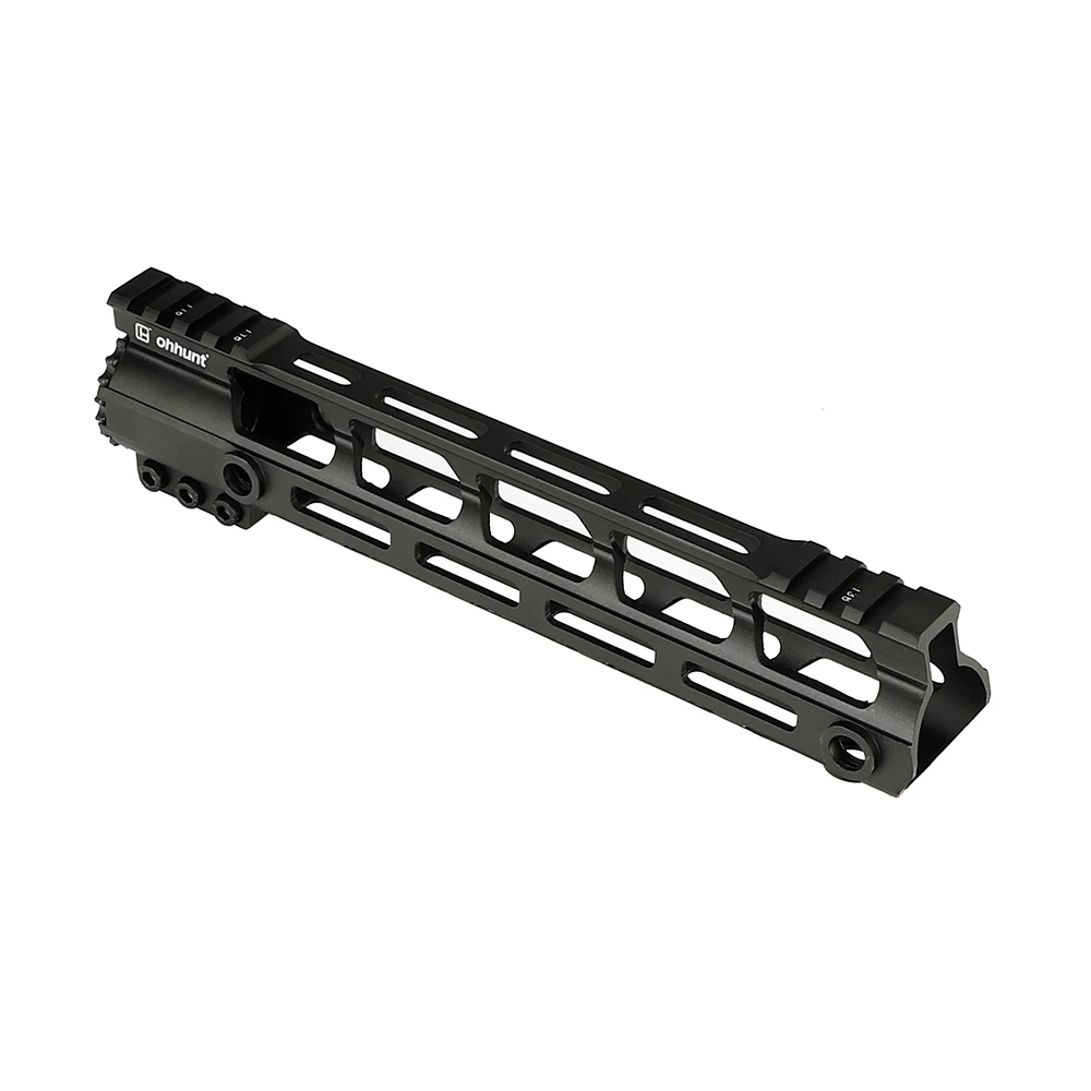 Ohhunt Tactical AR15 поплавок M-LOK Handguard " 9" 1" 12" 13," 15" Пикатинни Вивер рейка с стальной бочкой гайка