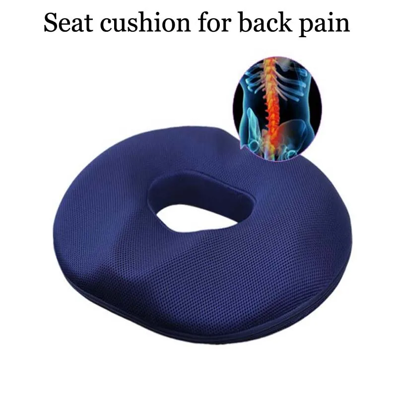 

Seat Cushion Non-Slip Orthopedic Memory Foam Coccyx Cushion for Tailbone Pain Cushion for Office Chair Car Seat Back Pain