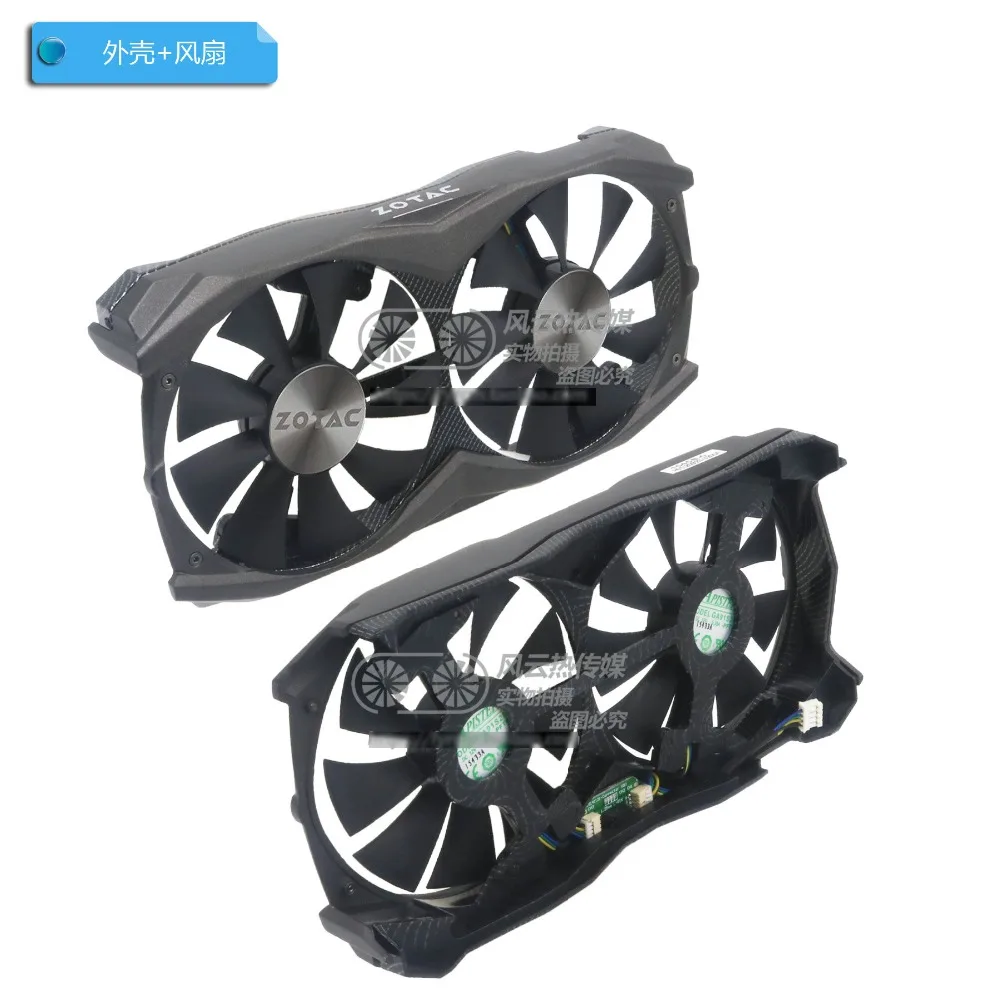Для ZOTAC GTX960 AMP 4 Гб Графика карты вентилятор охлаждения GA91S2H DC12V 0.35A