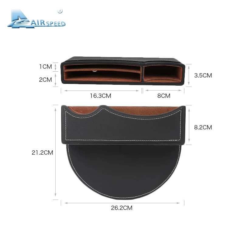 Кожаный Органайзер для Volvo XC90 S60 V70 XC60 S80 V50 V40 XC70 S40|organizer for car seat|car seat storage organizercar gap