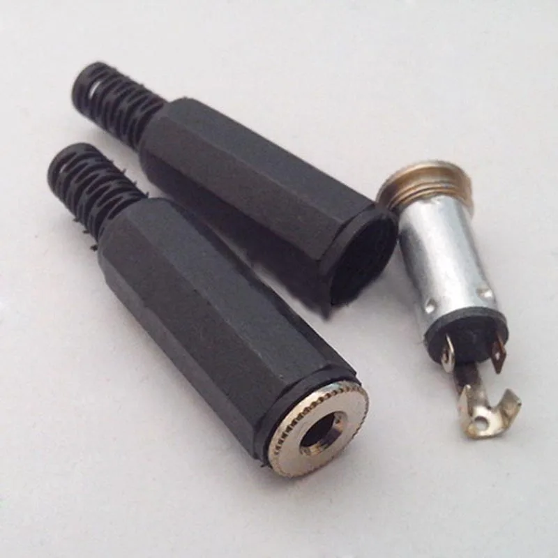 30pcs Headphone Jack 3 5mm Connector Plug Audio Adapter Headset Socket Female Hole Seat