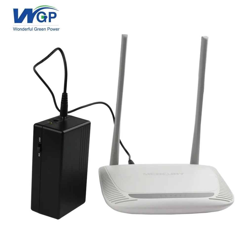 

Emergency battery backup mini ups power supply 12000mAh high capacity online mini ups 5v for ADSL modem ADSL router