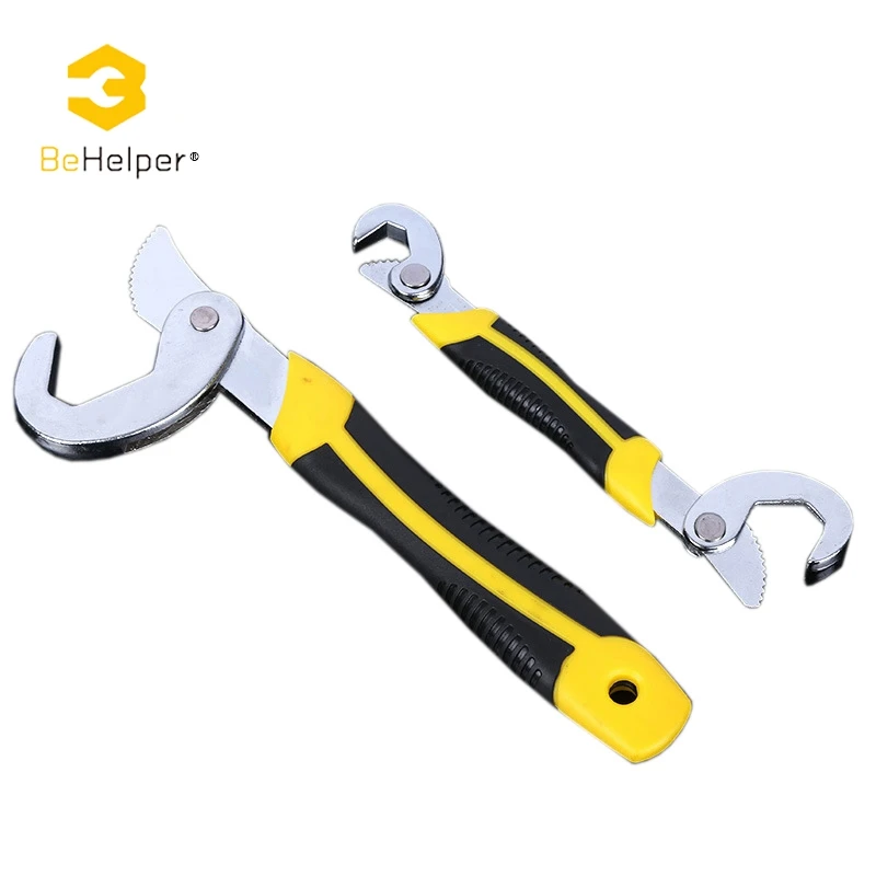 BeHelper 2pcs Multi Function Quick Snap\'N Adjustable Wrench Set 9 32mm
