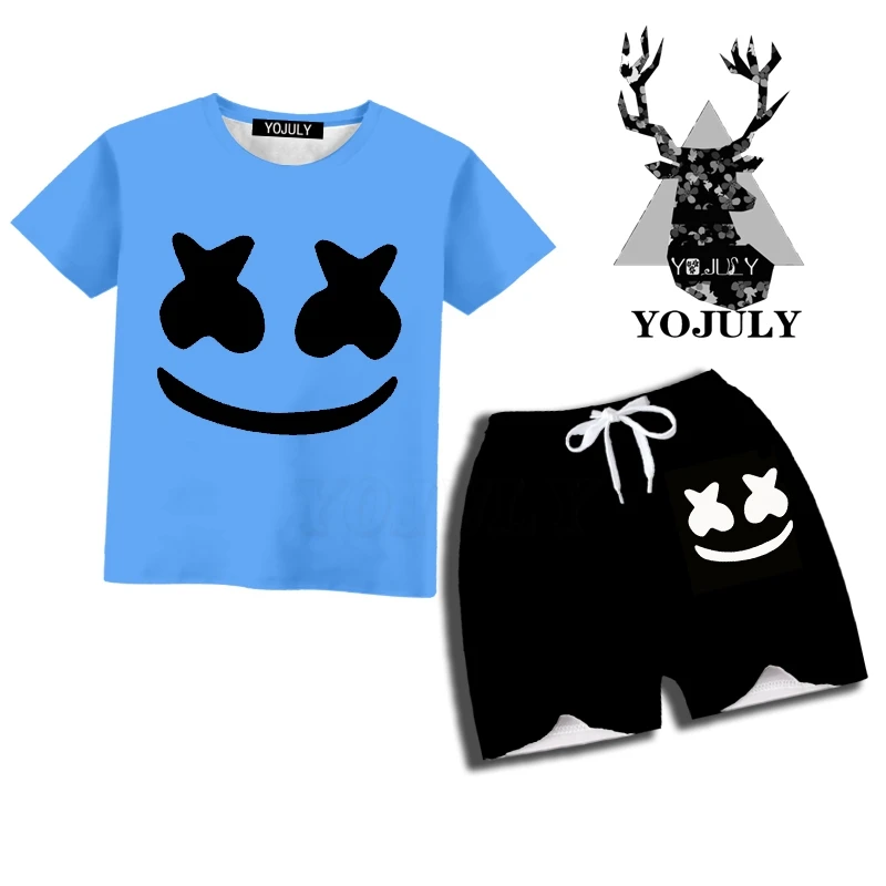 Комплекты детской одежды для мальчиков YOJULY футболка с короткими рукавами из 2