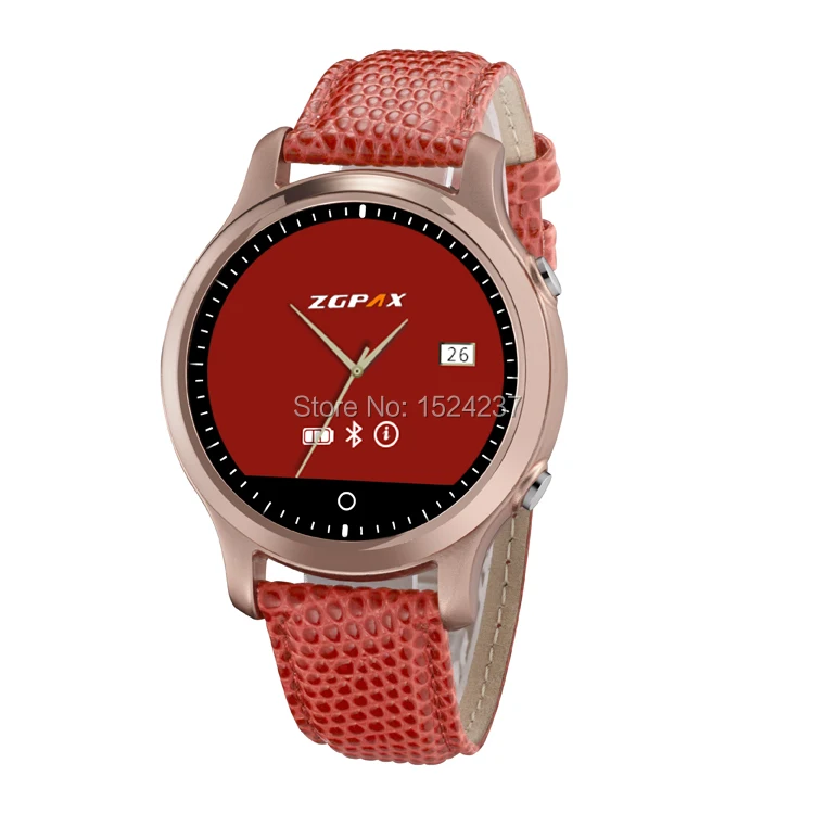 

2pcs/lot Fashion Luxury Business Style Women & Men Bluetooth Smart Couples Watches Leather Strap for Iphone Samsung Android &IOS