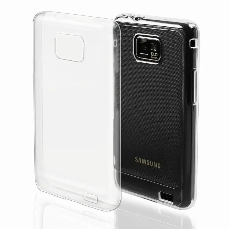 CASE in silicone trasparente ultra slim per For Samsung Galaxy S2 / S2