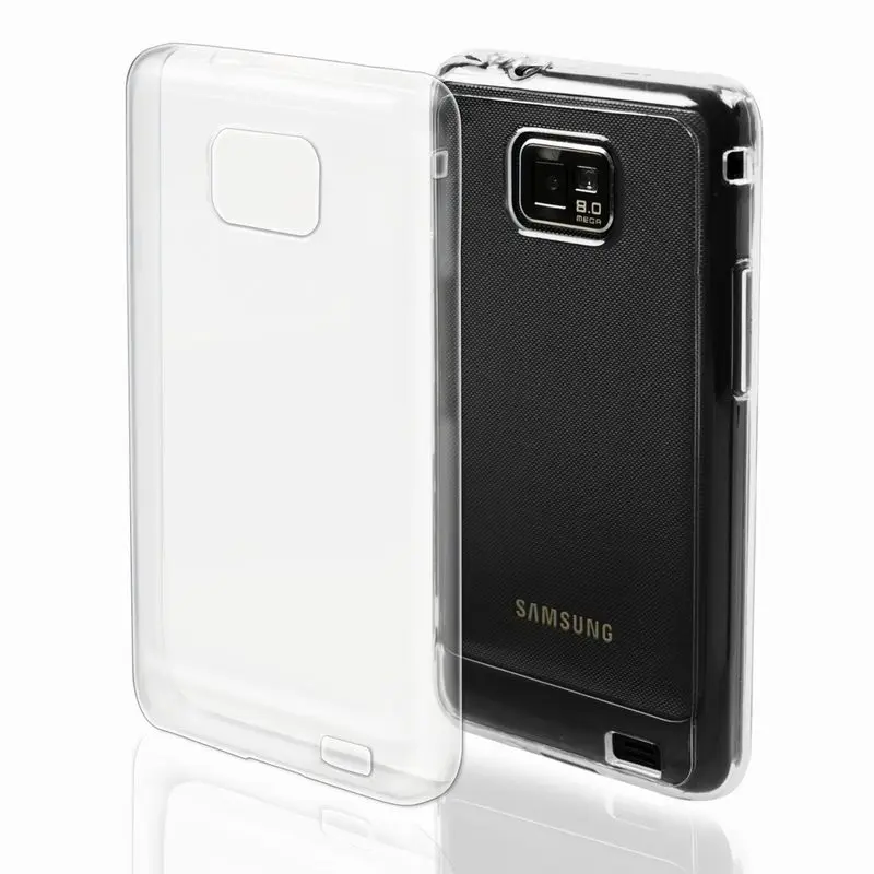 in siliconen trasparente ultra slim per Voor Samsung Galaxy S2/S2 Plus CRYSTAL CLEAR mobiele telefoon case samsung galaxi s2|s2 display|s2 cables2 receiver - AliExpress