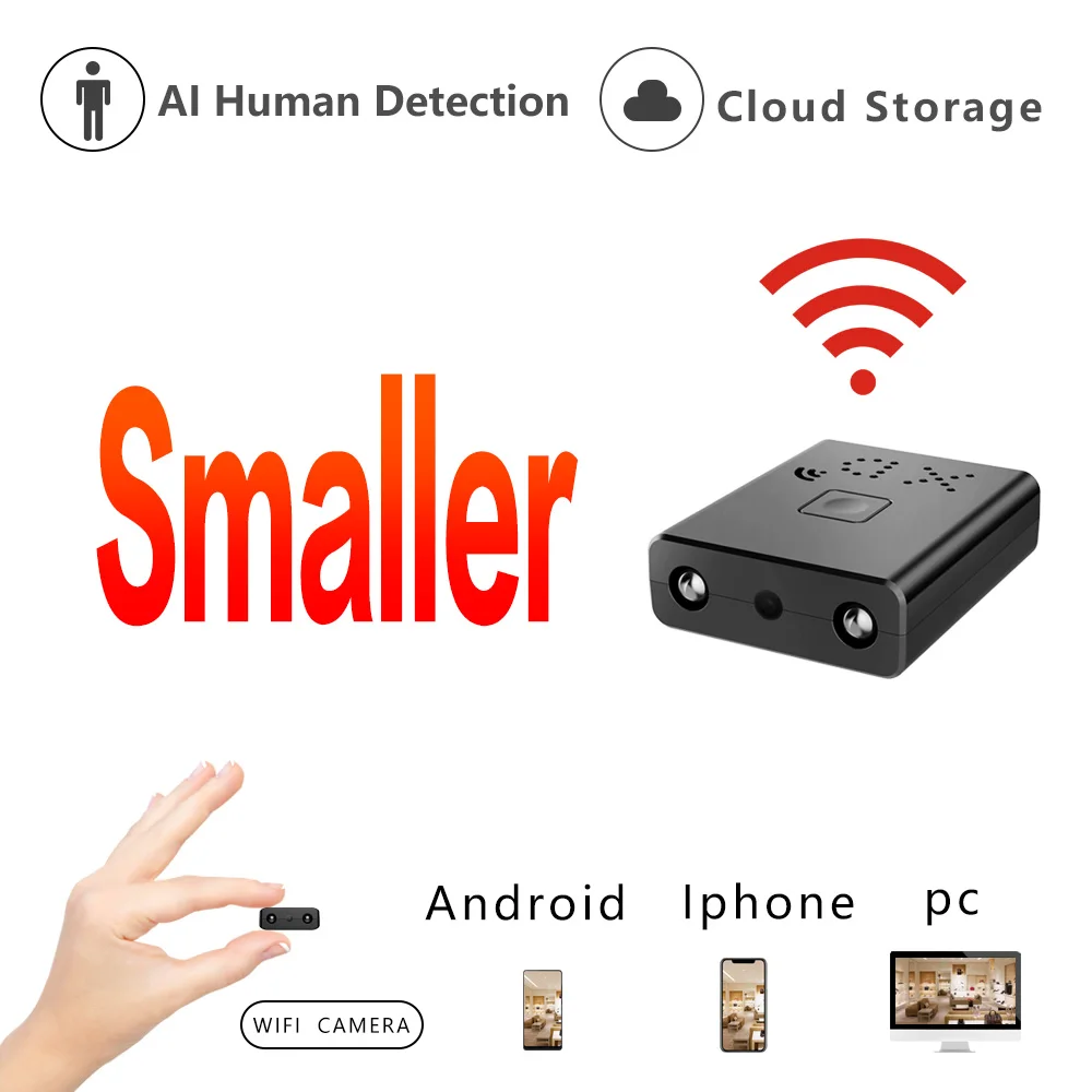 Micro Wi Fi IP камера HD 1080 P Мини беспроводной видео регистраторы безопасности Цифровой