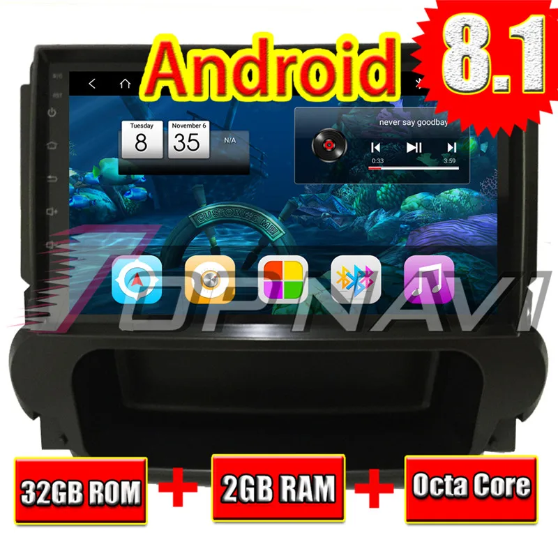 2 din android For Chevrolet Malibu 2014