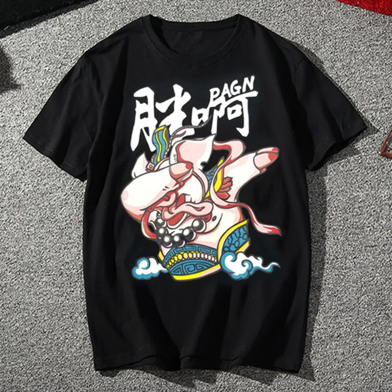Забавные футболки футболка мужская 2XL4xl 5xl 6xl 7xl 8XL хлопковая Футболка с принтом Повседневная рубашка с круглым вырезом на воротнике хип-хоп 155 см