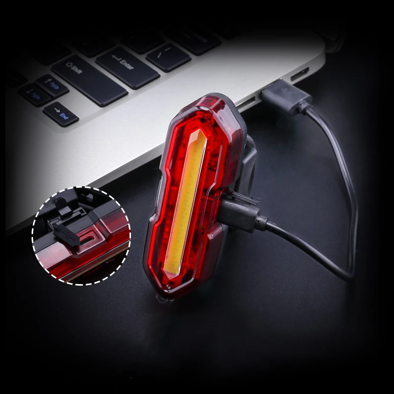VLONAXR دراجة هوائية جبلية LED الضوء الخلفي شحن USB الإبداعية الضوء الخلفي في الهواء الطلق ركوب السلامة يلة تحذير أضواء معدات ركوب الخيل VLONAXR دراجة هوائية جبلية LED الضوء الخلفي شحن USB الإبداعية الضوء الخلفي في الهواء الطلق ركوب السلامة يلة تحذير أضواء معدات ركوب الخيل