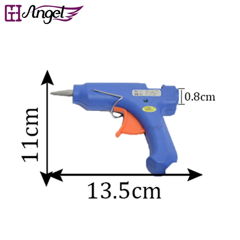 50 шт. 20 Вт мини электрический нагревательный термоклеевой пистолет для кератинового наращивания волос+ выход ЕС/Австралия/США/Великобритания