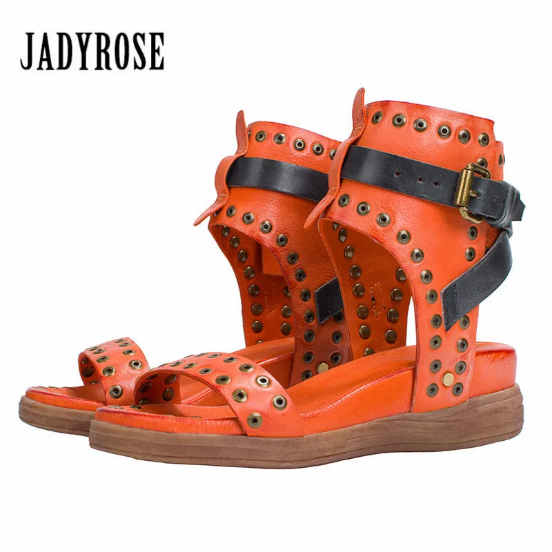 ladies gladiator wedge sandals